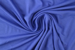 Viskose jersey 15 blau