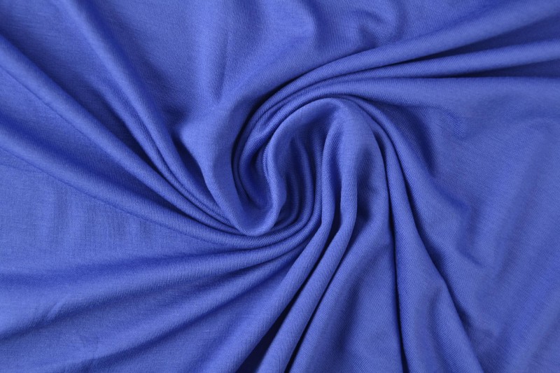 Viskose jersey 15 blau