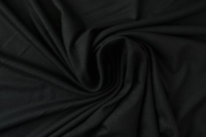 Viskose jersey 03 schwarz