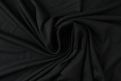 Viskose jersey 03 schwarz
