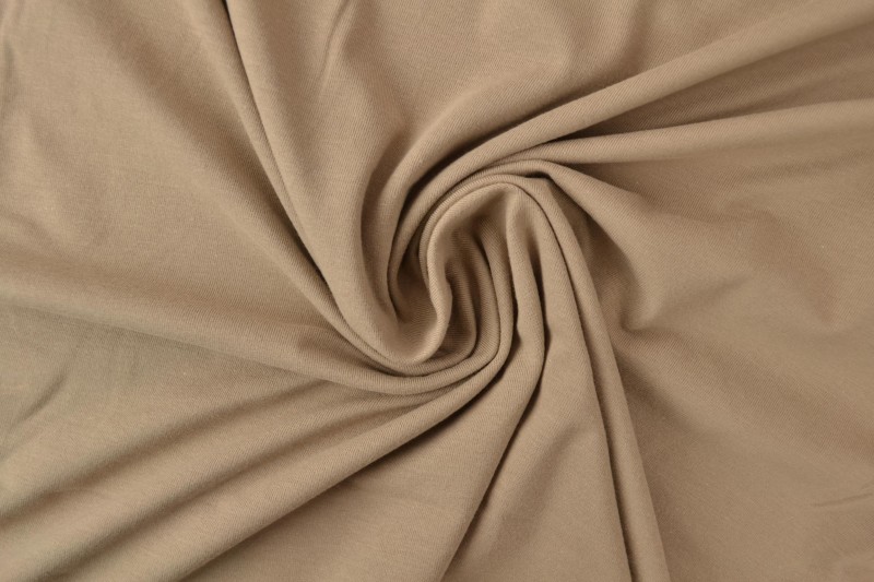Baumwolle jersey 69 taupe