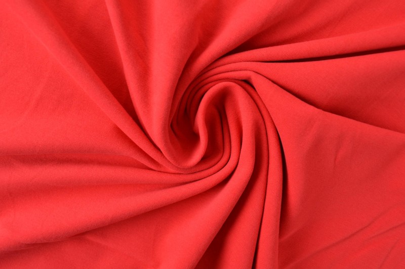 Baumwolle jersey 01 rot