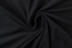 Baumwolle jersey 03 schwarz