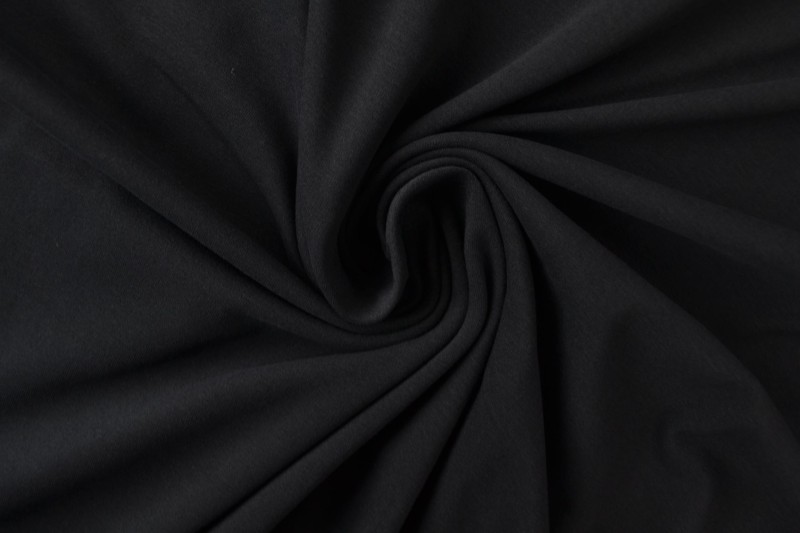Baumwolle jersey 03 schwarz