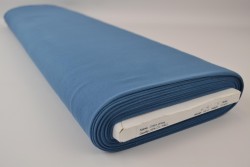 Baumwolle jersey 138 stahlblau