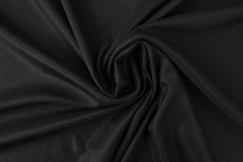 Charmeuse Futter 03 - schwarz