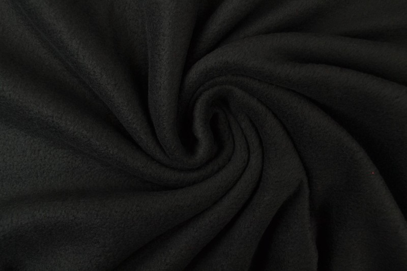 Polar fleece 03 schwarz