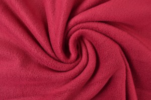 Polar fleece 29 weinrot