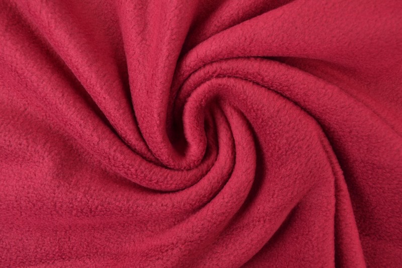 Polar fleece 29 weinrot