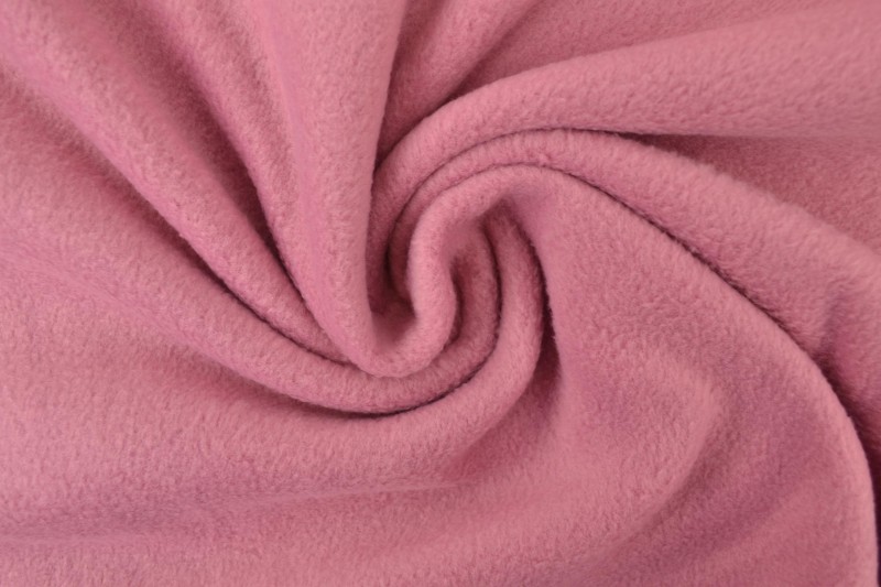 Polar fleece 38 dunkel altrosa