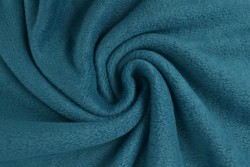 Polar fleece 46 dunkel petrol