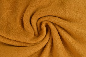 Polar fleece 44 dunkel ocker