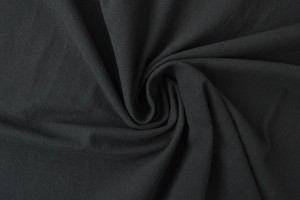 Gewaschene baumwolle 03 schwarz