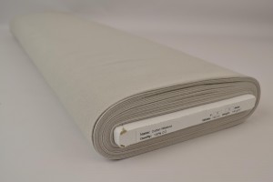 Gewaschene baumwolle 25 silbergrau