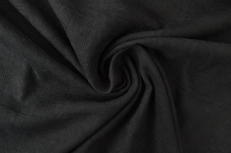 Baumwolle jacquard 03 schwarz