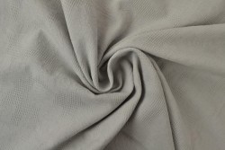 Baumwolle jacquard 25 silbergrau