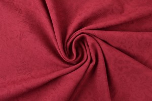Baumwolle jacquard 77 bordeaux