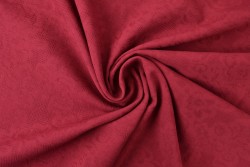 Baumwolle jacquard 77 bordeaux