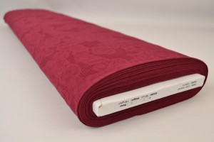 Baumwolle jacquard 77 bordeaux