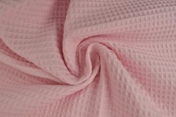 Waffelstoff 04 babyrosa
