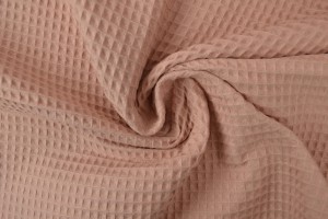 Waffelstoff 19 altrosa