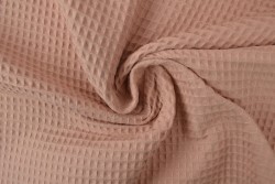 Waffelstoff 19 altrosa