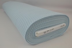Waffelstoff 05 babyblau