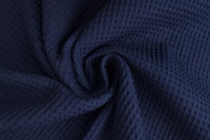 Waffelstoff 48 marine