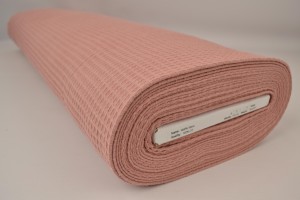 Waffelstoff 37 altrosa