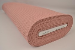 Waffelstoff 37 altrosa