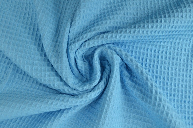 Waffelstoff 06 aqua