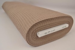 Waffelstoff 69 taupe