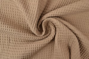 Waffelstoff 69 taupe