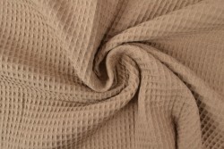 Waffelstoff 69 taupe