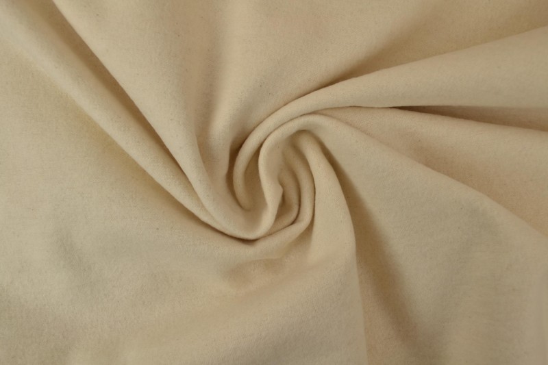 ungebleichte baumwolle 05 molton - 180 gm2 - 100cm