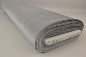 samt stretch 25 silbergrau