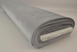 samt stretch 25 silbergrau