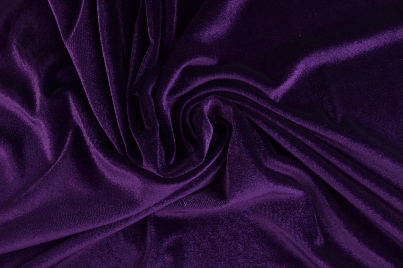 samt stretch 08 violett