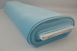 samt stretch 06 aqua blau