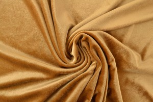 samt stretch 44 gold / dunkel ocker