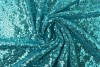 Pailletten 02 aqua blau