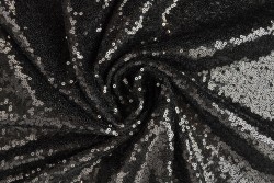 Pailletten 06 schwarz