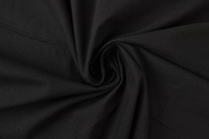 Baumwolle voile 03 schwarz