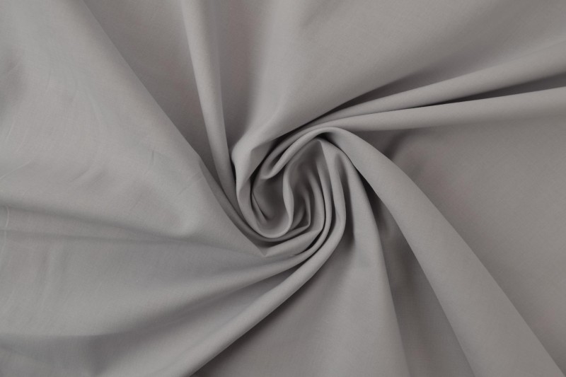 Baumwolle voile 25 silbergrau