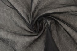 Tüll weich 03 schwarz