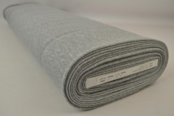 French Terry melange 25 silbergrau