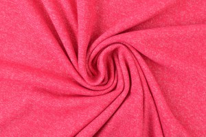 French Terry melange 30 pink