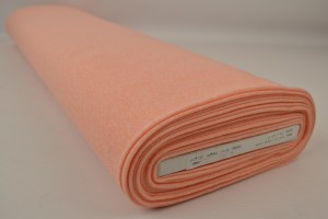 French Terry melange 40 lachsrosa