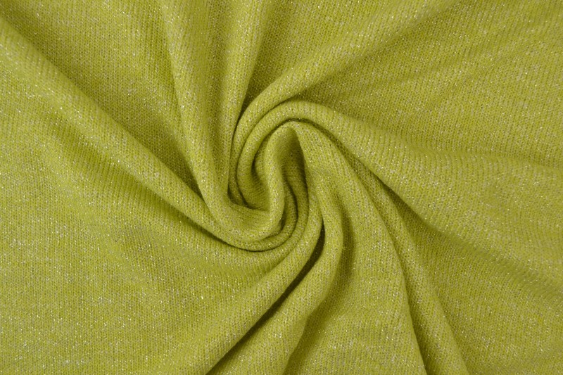 Jersey lurex 16 hellgrün