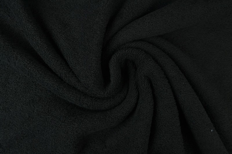 Frottee 03 schwarz